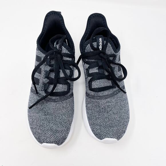 Adidas Womens 6 Black Gray Cloudfoam Pure 2.0 Running Shoes Sneakers Athletic - Picture 5 of 11